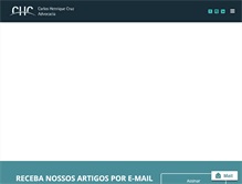 Tablet Screenshot of chcadvocacia.adv.br